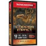 Winchester Deer Season XP Copper Impact Ammunition 12 Gauge 2-3/4" 1 oz Copper Extreme Point Sabot Slug Lead-Free