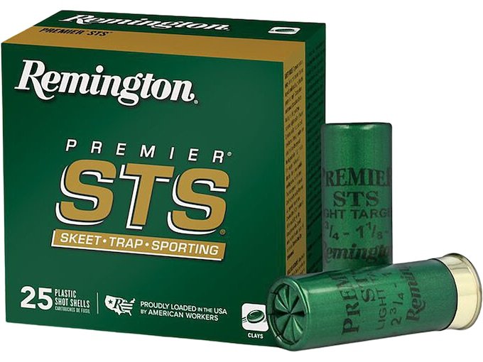 572916.jpg Remington Premier STS Target Ammunition 12 Gauge 2-3/4" 1 oz #8 Shot - Image 1