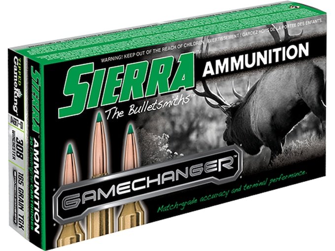 573027.jpg Sierra GameChanger Ammunition 308 Winchester 165 Grain Tipped GameKing Box of 20 - Image 1