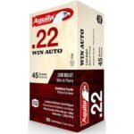 Aguila Ammunition 22 Winchester Auto 45 Grain Lead Round Nose