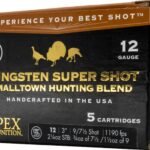 Apex Turkey TSS Smalltown Hunting Blend Ammunition 12 Gauge #7-1/2 & #9 Non-Toxic Tungsten Super Shot Box of 5