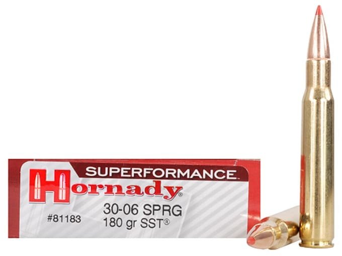 593637.jpg Hornady Superformance SST Ammunition 30-06 Springfield 180 Grain SST Polymer Tip Box of 20 - Image 1