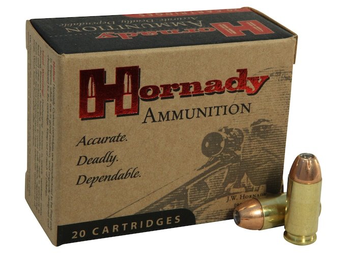 596878.jpg Hornady Custom Ammunition 40 S&W 155 Grain XTP Jacketed Hollow Point Box of 20 - Image 1
