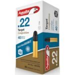 Aguila Target Ammunition 22 Long Rifle 40 Grain Lead Round Nose