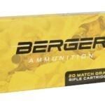 Berger Match Grade Ammunition 6.5 Creedmoor 130 Grain Hybrid OTM Tactical Hollow Point Box of 20