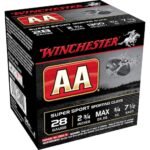 Winchester AA Super Sport Sporting Clays Ammunition 28 Gauge 2-3/4" 3/4 oz