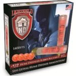 Lightfield Home Defender Less Lethal Ammunition 410 Bore 2-1/2" Rubber Buckshot 4 Pellets Box of 5