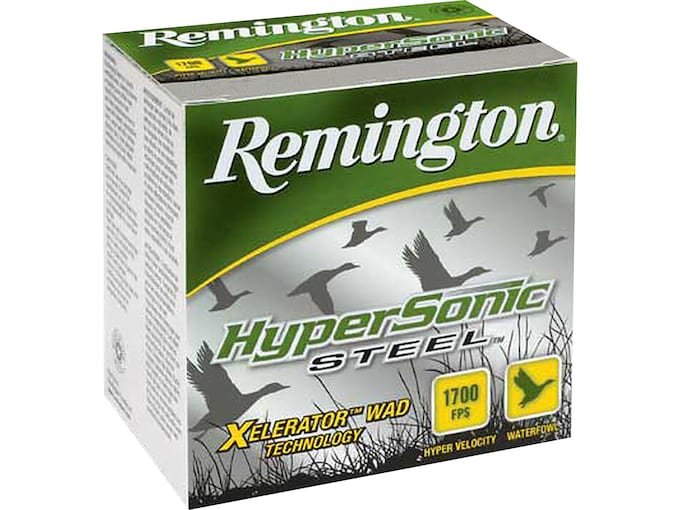 619190.jpg Remington HyperSonic Ammunition 12 Gauge 3" 1-1/8 oz Non-Toxic Steel Shot - Image 1