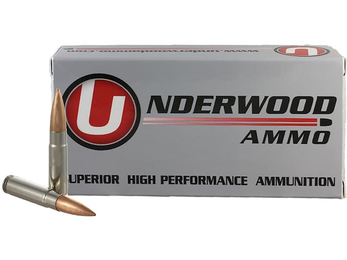 634259.jpg Underwood Ammunition 300 AAC Blackout Subsonic 220 Grain Match Hollow Point Boat Tail Box of 20 - Image 1
