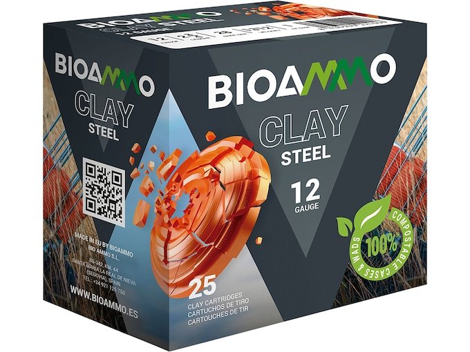 670775.jpg BioAmmo Dove & Clay Ammunition 12 Gauge 2-3/4" Steel Shot - Image 1