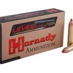 Hornady LEVERevolution Ammunition 45-70 Government 250 Grain MonoFlex Polymer Tip Lead-Free Box of 20