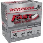Winchester Fast Dove High Brass Ammunition 12 Gauge 2-3/4" 1 oz