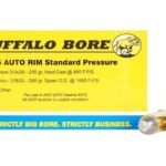 Buffalo Bore Ammunition 45 Auto Rim (Not ACP) 255 Grain Hard Cast Lead Flat Nose Box of 20