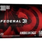 Federal American Eagle Ammunition 300 AAC Blackout 150 Grain Full Metal Jacket