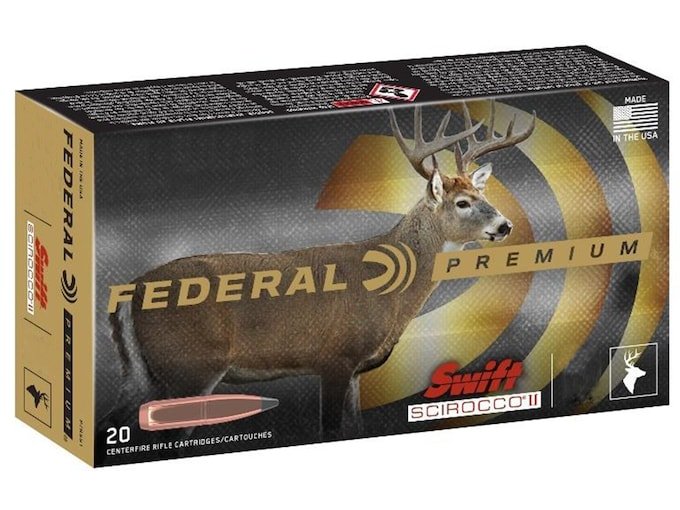 707906.jpg Federal Premium Ammunition 308 Winchester 165 Grain Swift Scirocco II Box of 20 - Image 1
