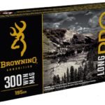 Browning Long Range Pro Match Ammunition 300 Winchester Magnum 195 Grain Sierra MatchKing Hollow Point Boat Tail Box of 20