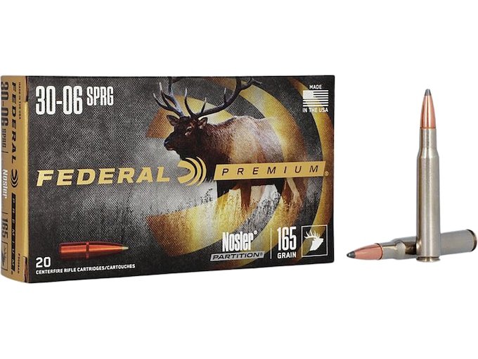 739969.jpg Federal Premium Ammunition 308 Winchester 150 Grain Nosler Partition Box of 20 - Image 1