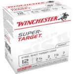 Winchester Super-Target Ammunition 12 Gauge 2-3/4" 1-1/8 oz #7 Non-Toxic Steel Shot