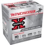 Winchester Super-X High Brass Ammunition 16 Gauge 2-3/4" 1-1/8 oz #7-1/2 Shot