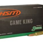 HSM GameKing Ammunition 30-06 Springfield 165 Grain Sierra GameKing Soft Point Boat Tail Box of 20