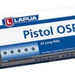 Lapua Pistol OSP Ammunition 22 Long Rifle 40 Grain Lead Round Nose