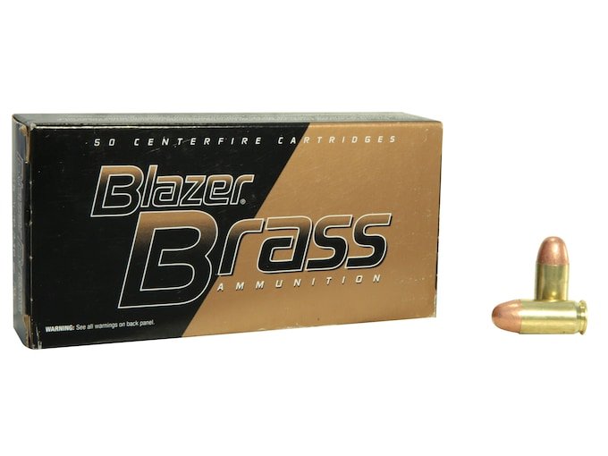 811225.jpg Blazer Brass Ammunition 45 ACP 230 Grain Full Metal Jacket - Image 1