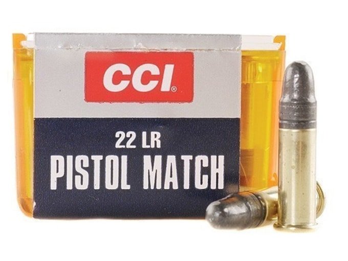 812397.jpg CCI Pistol Match Ammunition 22 Long Rifle 40 Grain Lead Round Nose - Image 1