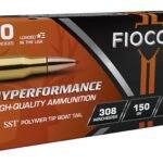 Fiocchi Extrema Ammunition 308 Winchester 150 Grain Hornady SST Polymer Tip Box of 20