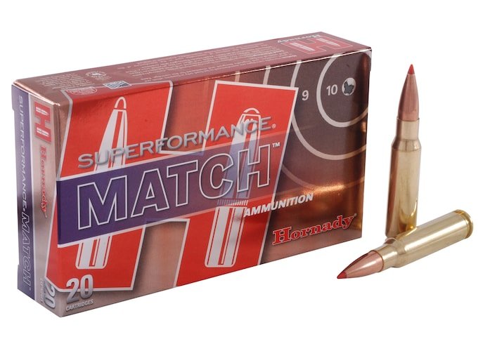 854297.jpg Hornady Superformance Match Ammunition 308 Winchester 168 Grain ELD Match Box of 20 - Image 1