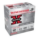 Winchester Super-X Game Load Ammunition 12 Gauge 2-3/4" 1 oz #7-1/2 Shot