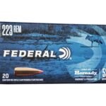 Federal Varmint Ammunition 223 Remington 53 Grain Hornady V-MAX