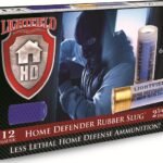 Lightfield Home Defender Less Lethal Ammunition 12 Gauge 2-3/4" 130 Grain Rubber Slug Box of 5