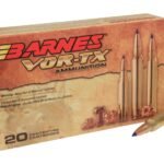 Barnes VOR-TX Ammunition 300 Winchester Magnum 165 Grain TTSX Polymer Tipped Spitzer Boat Tail Lead-Free Box of 20