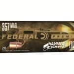 Federal Premium HammerDown Ammunition 357 Magnum 170 Grain Bonded Soft Point Box of 20