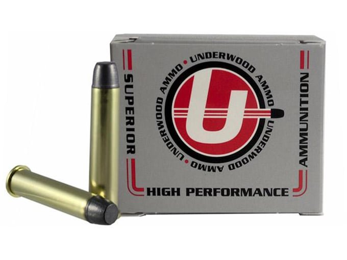 875900.jpg Underwood Ammunition 45-70 Government 430 Grain Hard Cast Lead Long Flat Nose Gas Check Box of 20 - Image 1