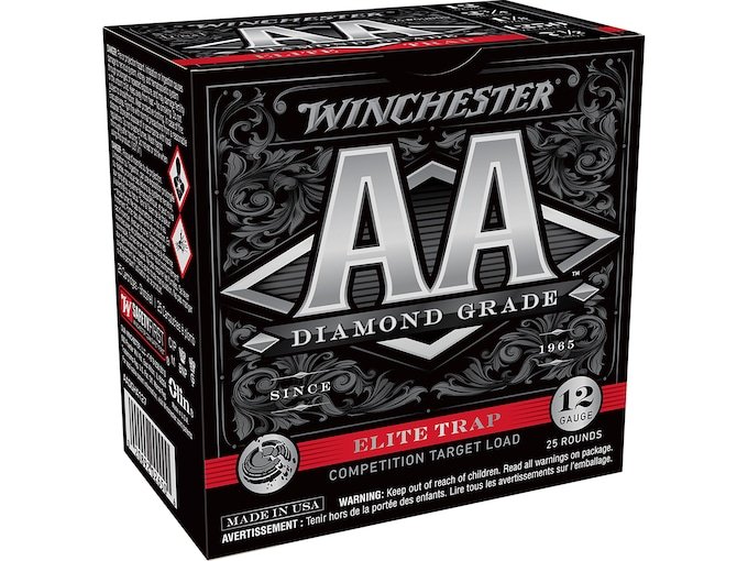 890621.jpg Winchester AA Diamond Grade Elite Trap Ammunition 12 Gauge 2-3/4" 1-1/8 oz #7-1/2 Shot - Image 1