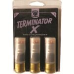 Reaper Defense Terminator X Ammunition 12 Gauge 2-3/4" Hollow Core Slug and BB Shot 12 Pellets 3PK