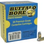 Buffalo Bore Ammunition 380 ACP 100 Grain Hard Cast Lead Flat Nose Box of 20