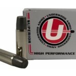 Underwood Ammunition 44 Remington Magnum +P+ 340 Grain Lead Flat Nose Gas Check Box of 20
