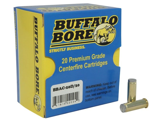 929977.jpg Buffalo Bore Ammunition 38 Special 150 Grain Lead Wadcutter Box of 20 - Image 1