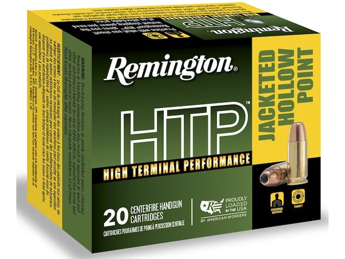 937061.jpg Remington High Terminal Performance (HTP) Ammunition 38 Special 110 Grain Semi-Jacketed Hollow Point - Image 1