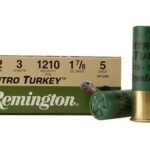 Remington Nitro Turkey Ammunition 12 Gauge 3" 1-7/8 oz of #5 Buffered Shot