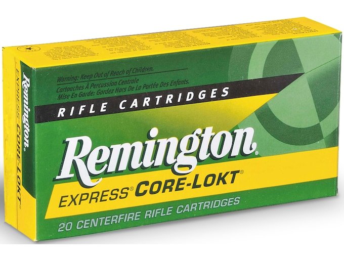 970651.jpg Remington Core-Lokt Ammunition 270 Winchester 100 Grain Core-Lokt Pointed Soft Point Box of 20 - Image 1