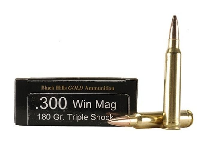 982534.jpg Black Hills Gold Ammunition 300 Winchester Magnum 180 Grain Barnes TSX Hollow Point Boat Tail Lead-Free Box of 20 - Image 1
