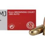 Sellier & Bellot Ammunition 380 ACP 92 Grain Full Metal Jacket Box of 50