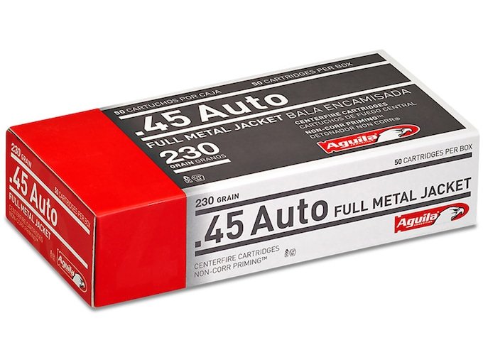 999578.jpg Aguila Ammunition 45 ACP 230 Grain Full Metal Jacket - Image 1