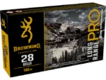 Browning Long Range Pro Match 28 Nosler Ammo 160 Grain Sierra Tipped MatchKing Polymer Tip