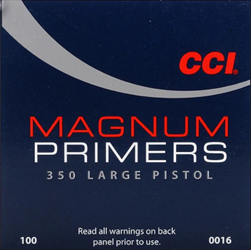 CCI 350 large pistol magnum primer box