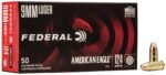 Federal American Eagle Ammunition 9mm Luger 124 Grain Total Metal Jacket