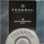 Federal Large Pistol Magnum Primers 155 — Box of 1000 (10 Trays of 100) — Bulk Ignition for Heavy Pistol Loads
